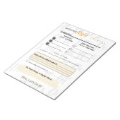 Get Your Mind RIGHT – 5-Minute Journal Notepad ノートパッド (アングル)