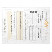 Get Your Mind RIGHT – 5-Minute Journal Notepad ノートパッド (正面)