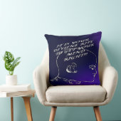 'Get Your Mind Right' Square Throw Pillow クッション (椅子)
