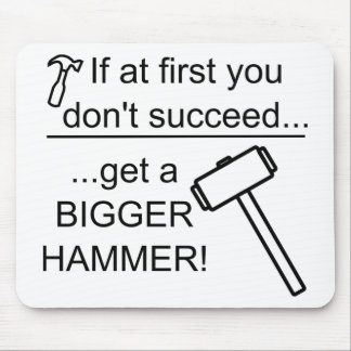 GetABiggerHammer マウスパッド