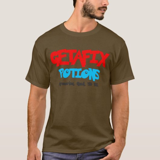 Getafixの一服ゴール Tシャツ (正面)