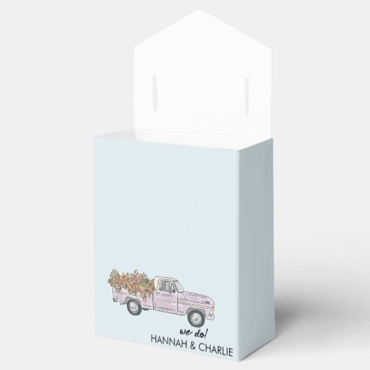 Getawayトラックの水の色結婚を拾う フェイバーボックス (オープン)