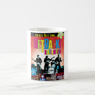 GetBack!® Beatlemania公式ポスターマグ コーヒーマグカップ