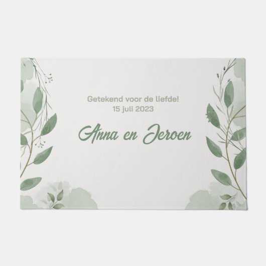 Getekend voor de Liefde! partnerschap  ドアマット (正面)