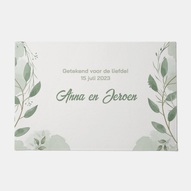 Getekend voor de Liefde! partnerschap  ドアマット (正面)