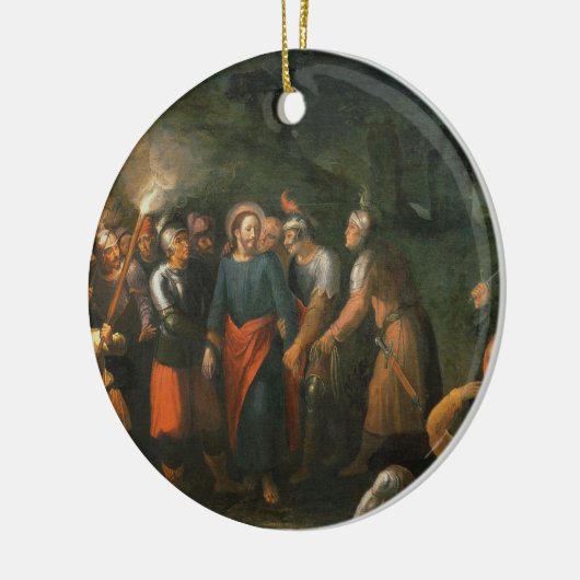Gethsemaneの庭のキリスト セラミックオーナメント (左)