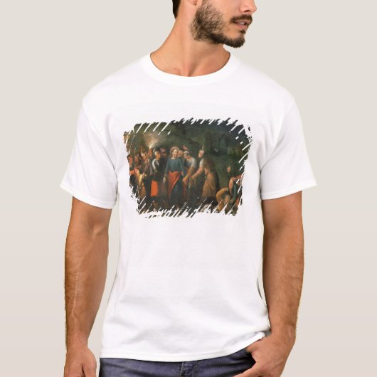Gethsemaneの庭のキリスト Tシャツ (正面)
