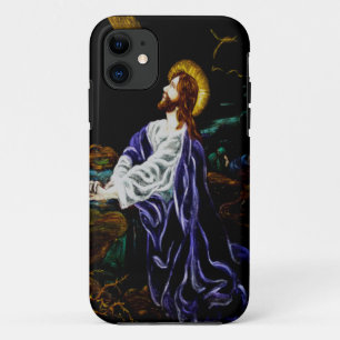 GethsemaneのiPhone 5の場合の庭のイエス・キリスト iPhone 11 ケース