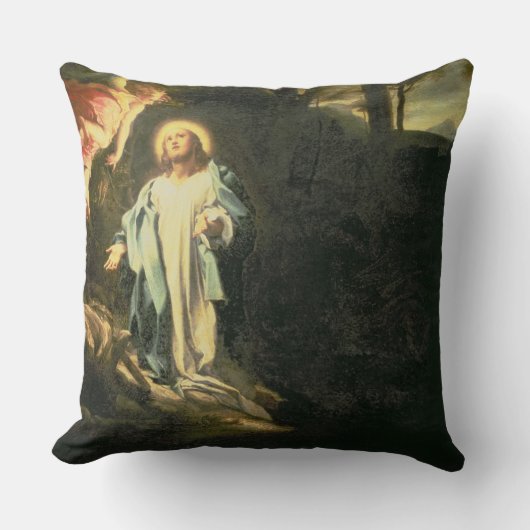 Gethsemane 3の庭のキリスト クッション (正面)
