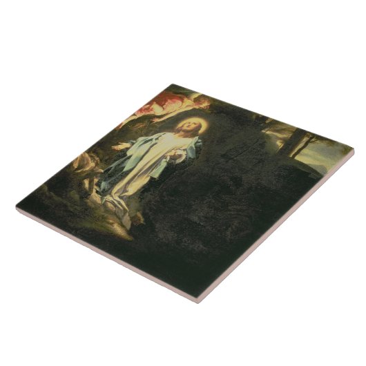 Gethsemane 3の庭のキリスト タイル (側面)