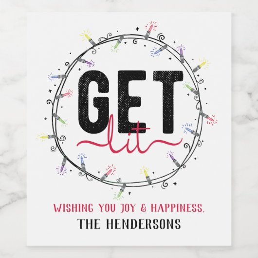 GetLitカスタム ワインラベル (シングルラベル)