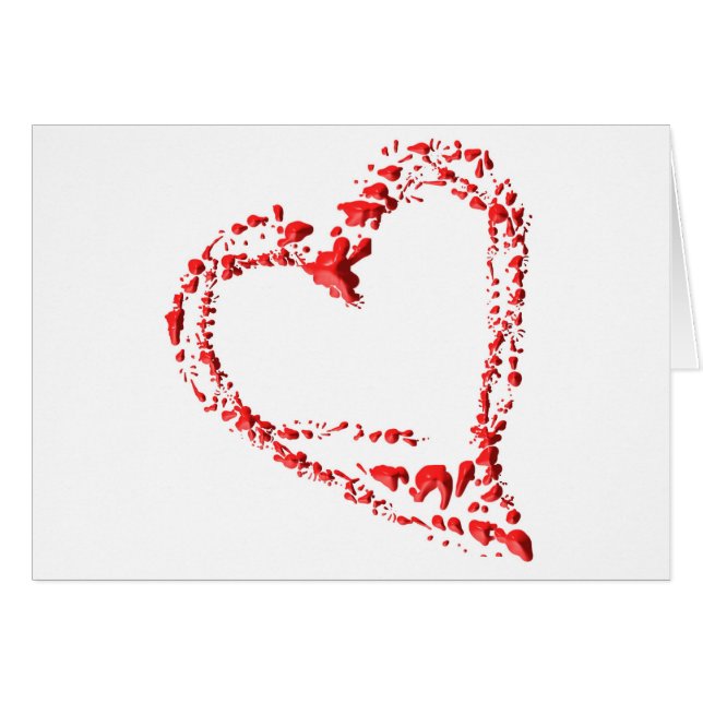 getropftes Herz (正面横)