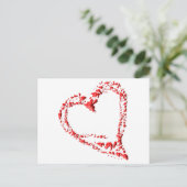 getropftes Herz ポストカード (スタンド正面)