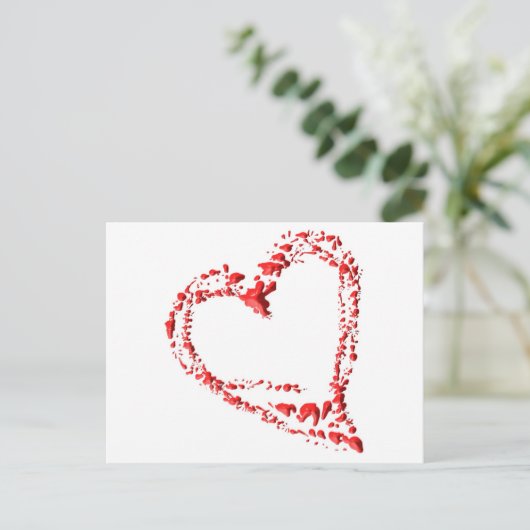 getropftes Herz ポストカード (スタンド正面)