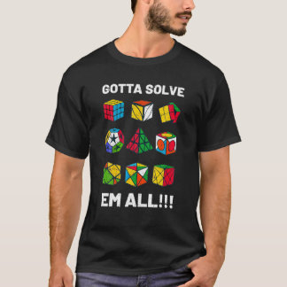 GetSolve Em競合パズルCube Cubing Tシャツ