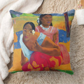 (Gettiある場合のポール・ゴーギャン| Nafea Faaipoipo クッション (ブランケット)