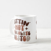 Gettinホットチョコレートの無駄 コーヒーマグカップ (正面左)