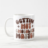 Gettinホットチョコレートの無駄 コーヒーマグカップ (左)