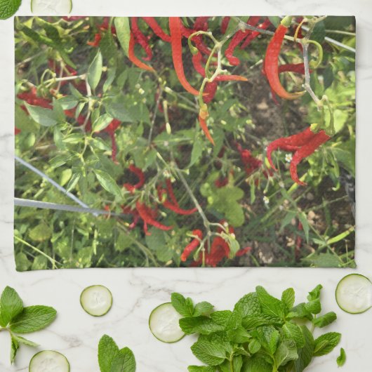 Gettin' Spicy  キッチンタオル (折り畳み)