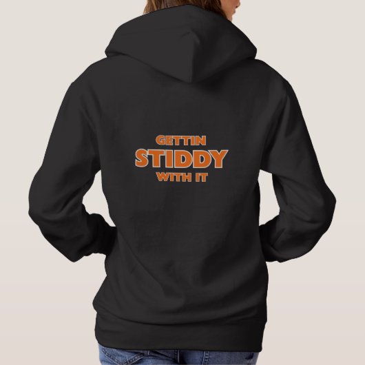 Gettin Stiddy With It パーカ (裏面)