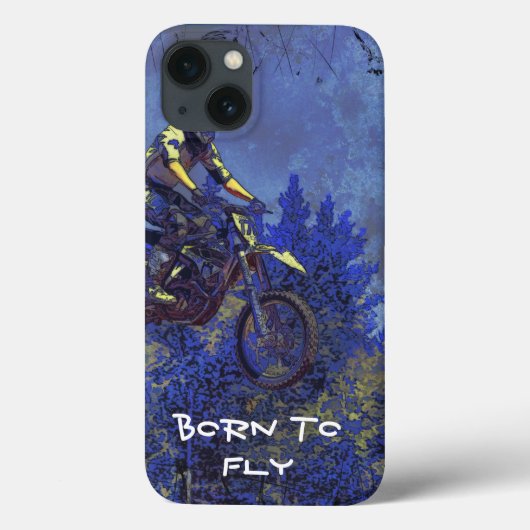 「Getting Air」モトクロスダートバイクチャンピオンレーサー Case-Mate iPhoneケース (裏面)