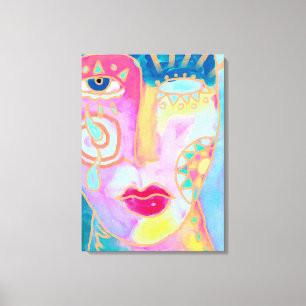 Getting Better抽象芸術デジ絵画タル キャンバスプリント