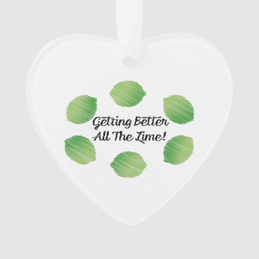 Getting Better Allライム オーナメント (正面)