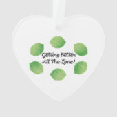 Getting Better Allライム オーナメント (裏面)
