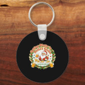 Getting Blotto In Santa's Grotto Drunk Friends Nig キーホルダー (正面)