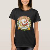 Getting Blotto In Santa's Grotto Drunk Friends Nig Tシャツ (正面)