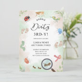 Getting Down & Dirty 3rd Birthday Farm Mud Party  招待状 (スタンド正面)