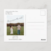 Getting Hitched Save the Date Postcard ポストカード (裏面)