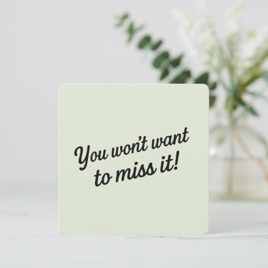 "Getting Hitched" Wedding Elopement Enclosure Card (スタンド正面)