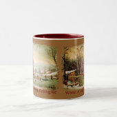 Getting Ice Coffee Mug ツートーンマグカップ (中央)