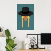 Getting In Formation Inspired Original Icon Design ポスター (ホームオフィス)