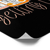 Getting Lit秋香りキャンドルカボチャスパイスタ ポスター (角)