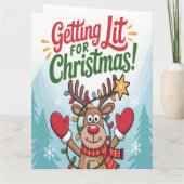 Getting Lit Christmas カード (裏面)