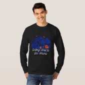 Getting Lost to Be Found Camping Sayings Camper Qu Tシャツ (正面フル)