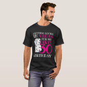 Getting Lucky in Las Vegas Dirty 30 30th Birthday Tシャツ (正面フル)