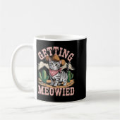 Getting Meowied Bachelorette コーヒーマグカップ (左)