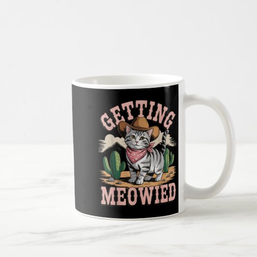 Getting Meowied Bachelorette コーヒーマグカップ (右)