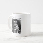 Getting Meowied – Funny Bachelorette Design  コーヒーマグカップ (正面左)