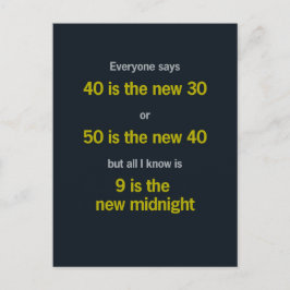 Getting Old / 9 is New Midnight ポストカード