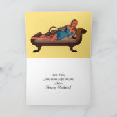 Getting Old Sad顔おもしろい誕生日 カード (内部)