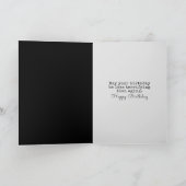 Getting Older Skeleton誕生日カップケーキ カード (内部)