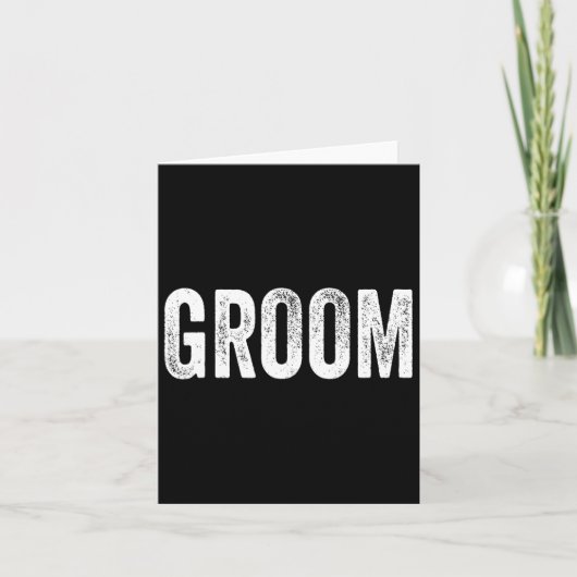 Getting Ready Bride And Grow結婚'S Gro カード (正面)