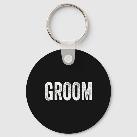 Getting Ready Bride And Grow結婚'S Gro キーホルダー (正面)