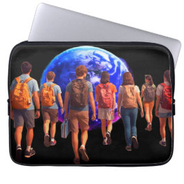 Getting Ready for the World Back to School  ラップトップスリーブ