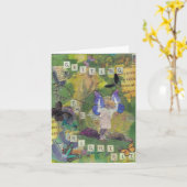 Getting the Right Fit Notecard カード (黄色い花)