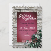 Getting Together招待状 招待状 (正面)